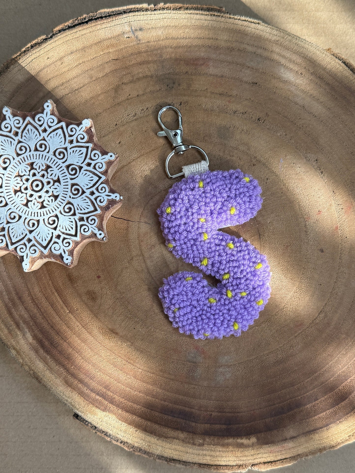 Alphabet Keychain – Letter S