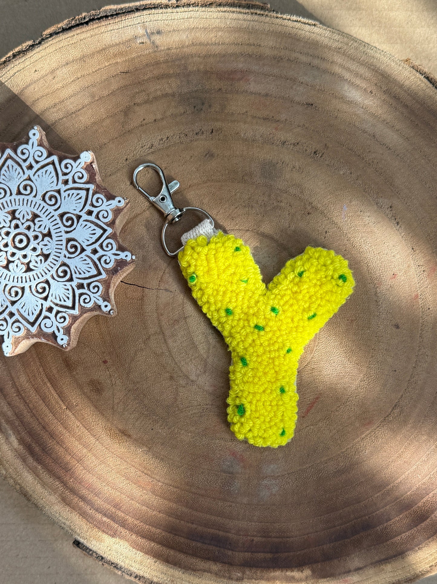 Alphabet Keychain – Letter Y