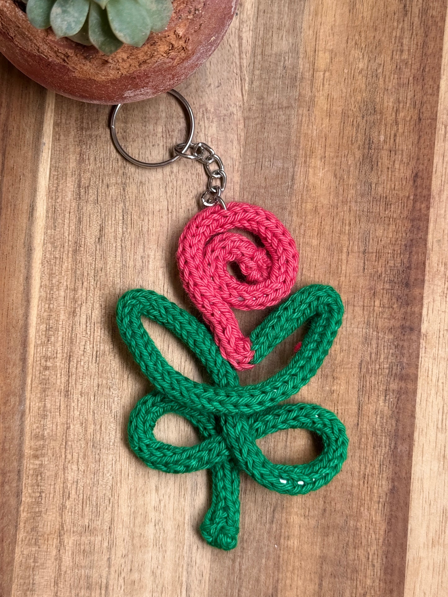I-Cord Keychain - Bloom