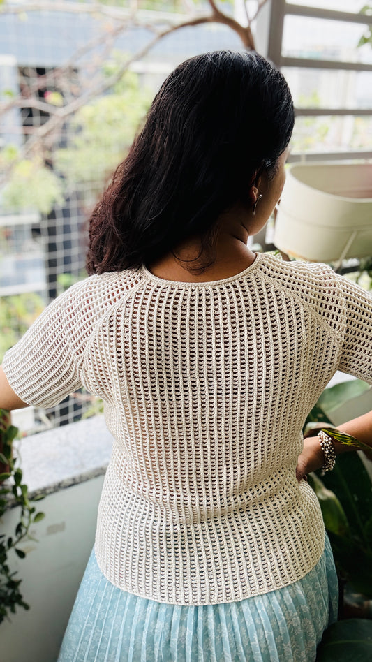 Alma Crochet Tee