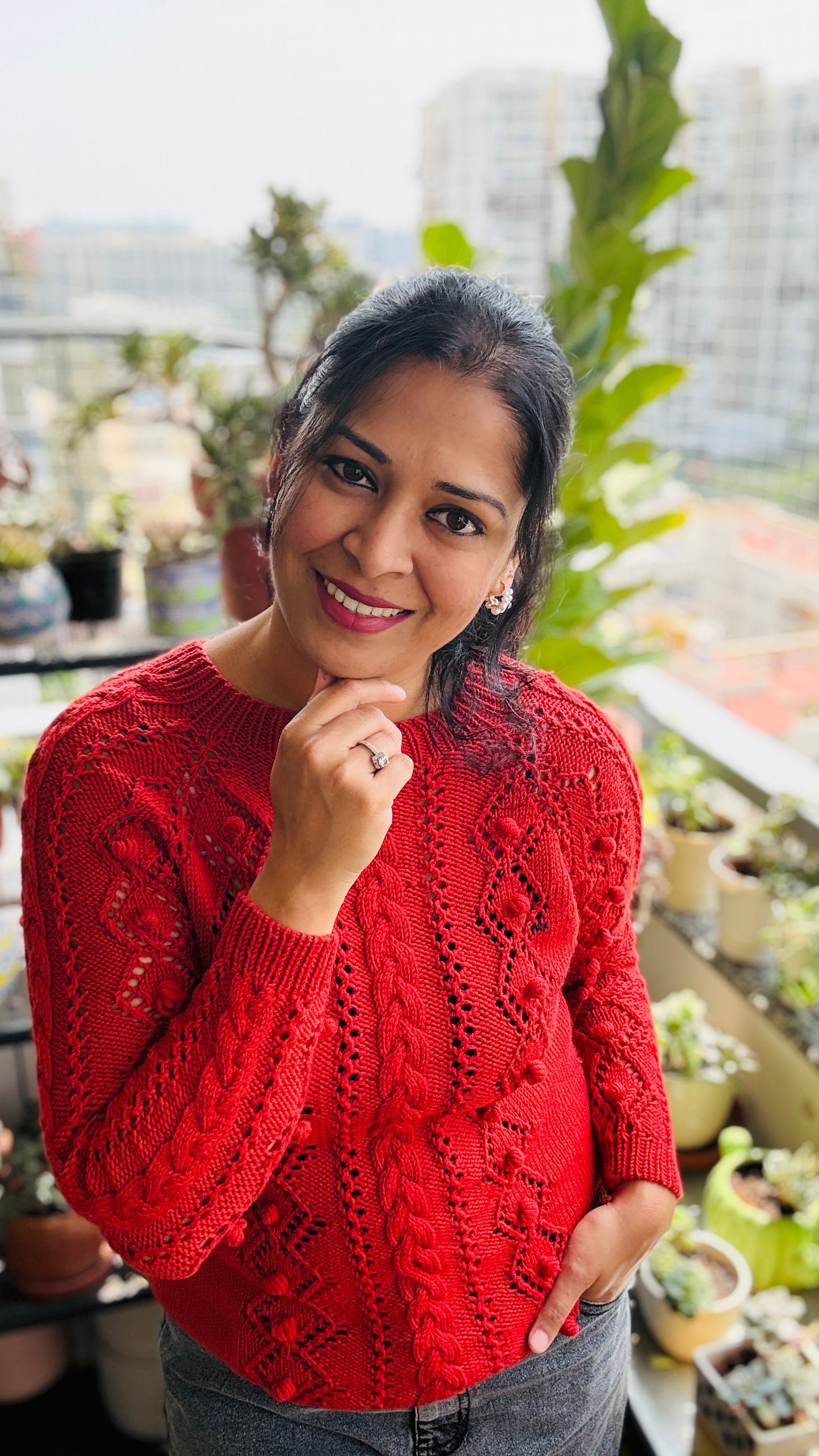 Woodland Echo Knit Sweater