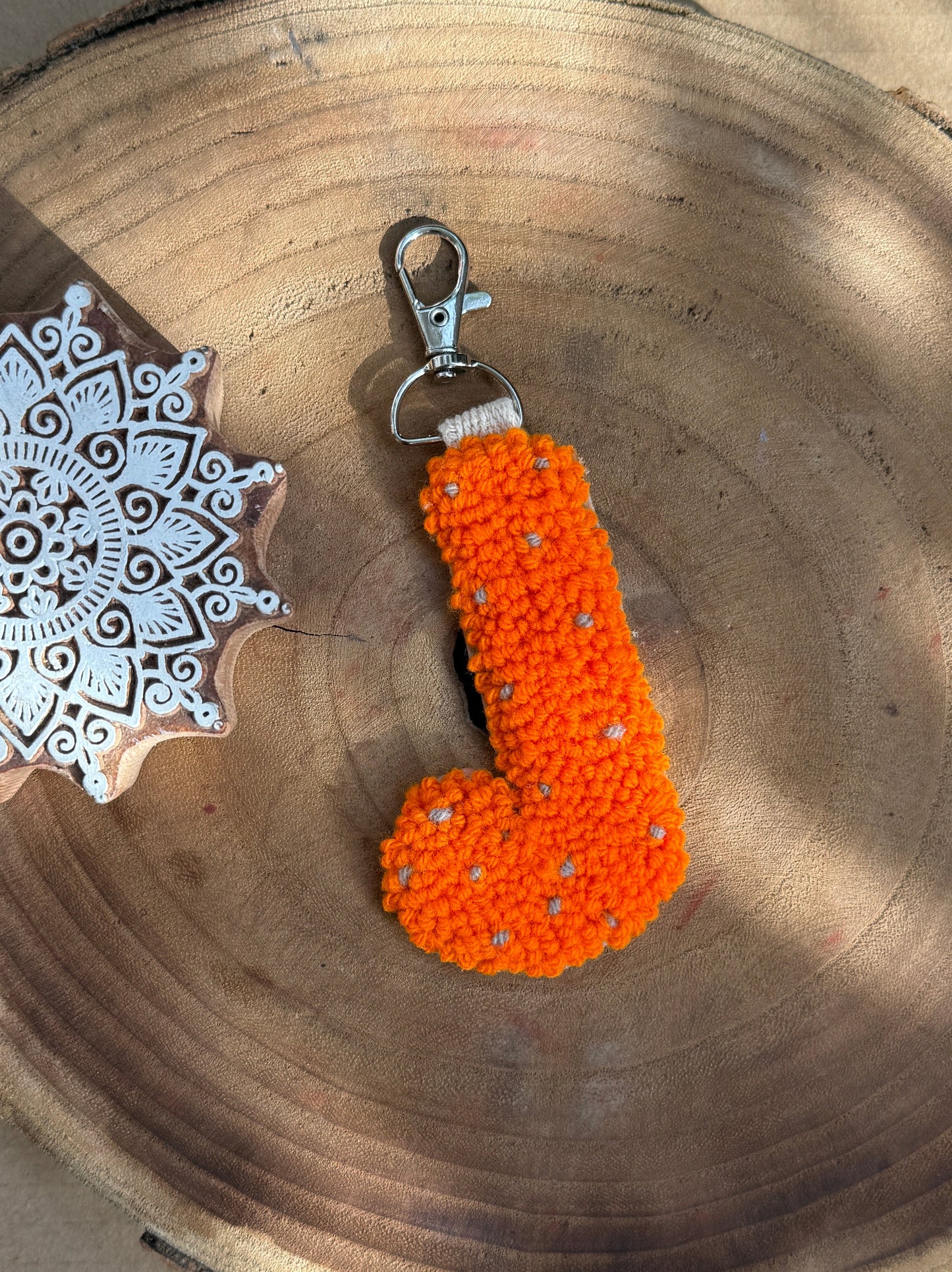 Alphabet Keychain – Letter J