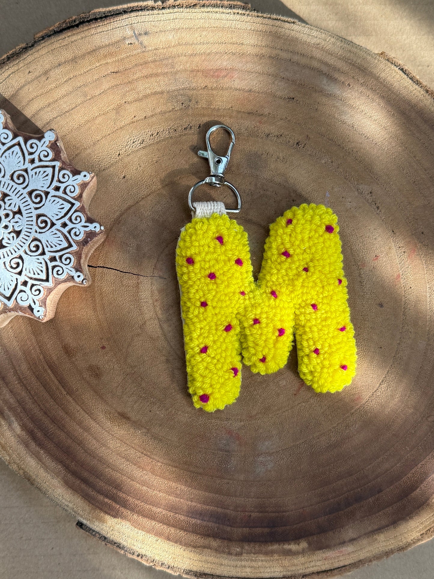 Alphabet Keychain – Letter M
