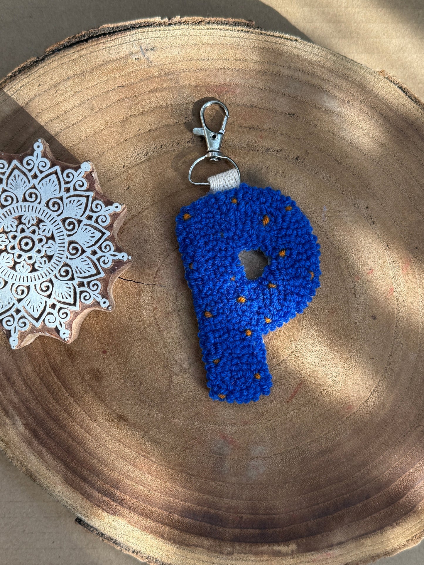 Alphabet Keychain – Letter P