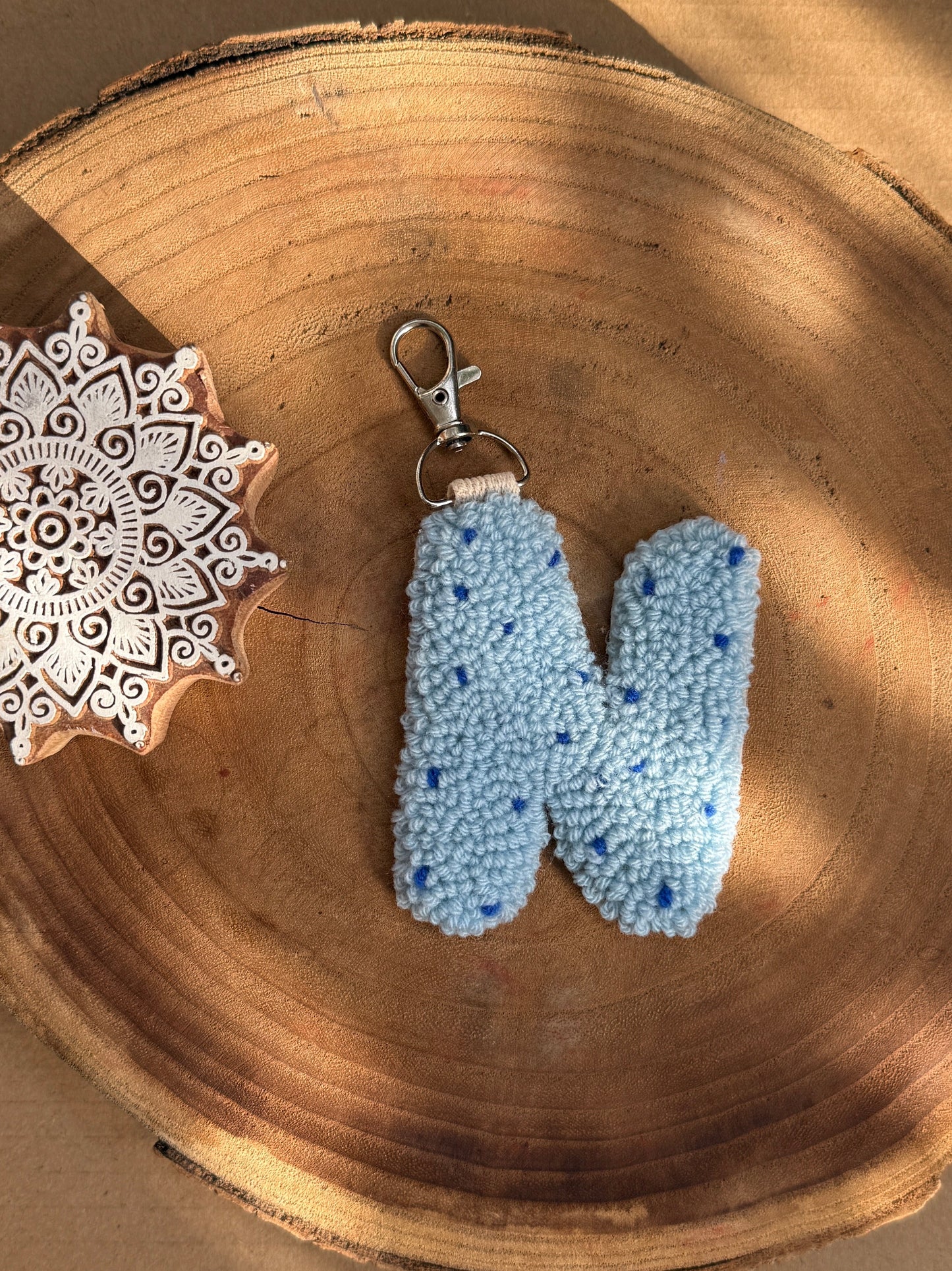 Alphabet Keychain – Letter N