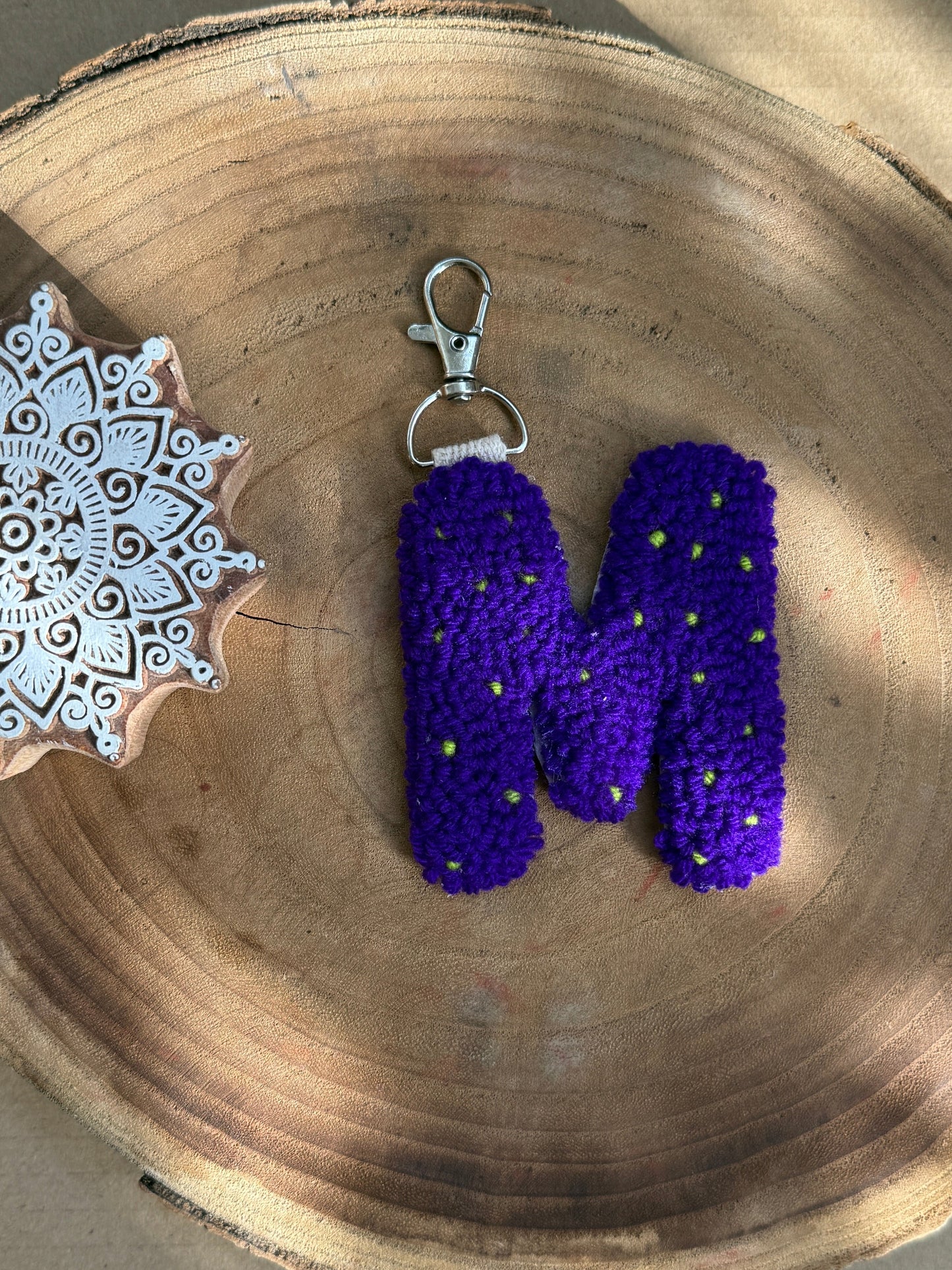 Alphabet Keychain – Letter M