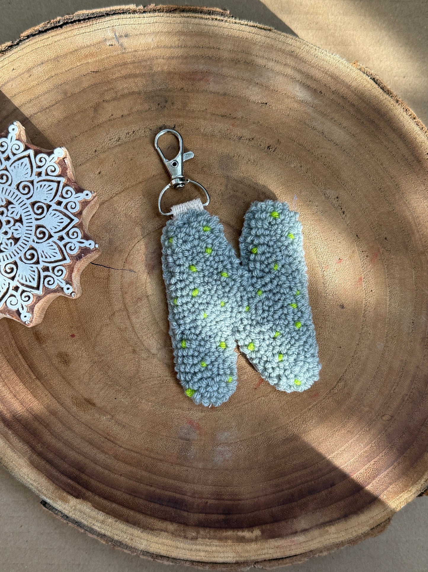 Alphabet Keychain – Letter N