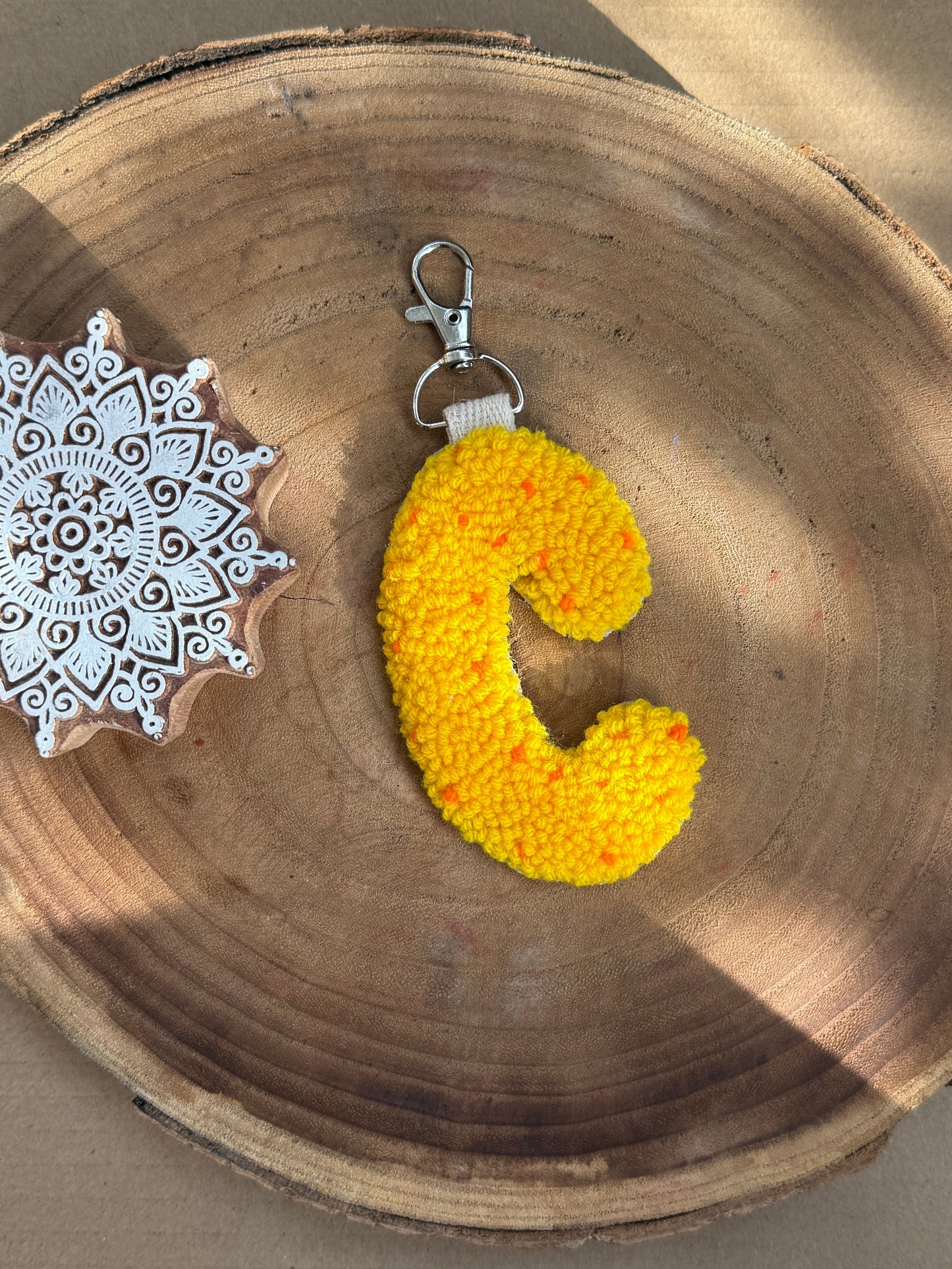 Alphabet Keychain – Letter C
