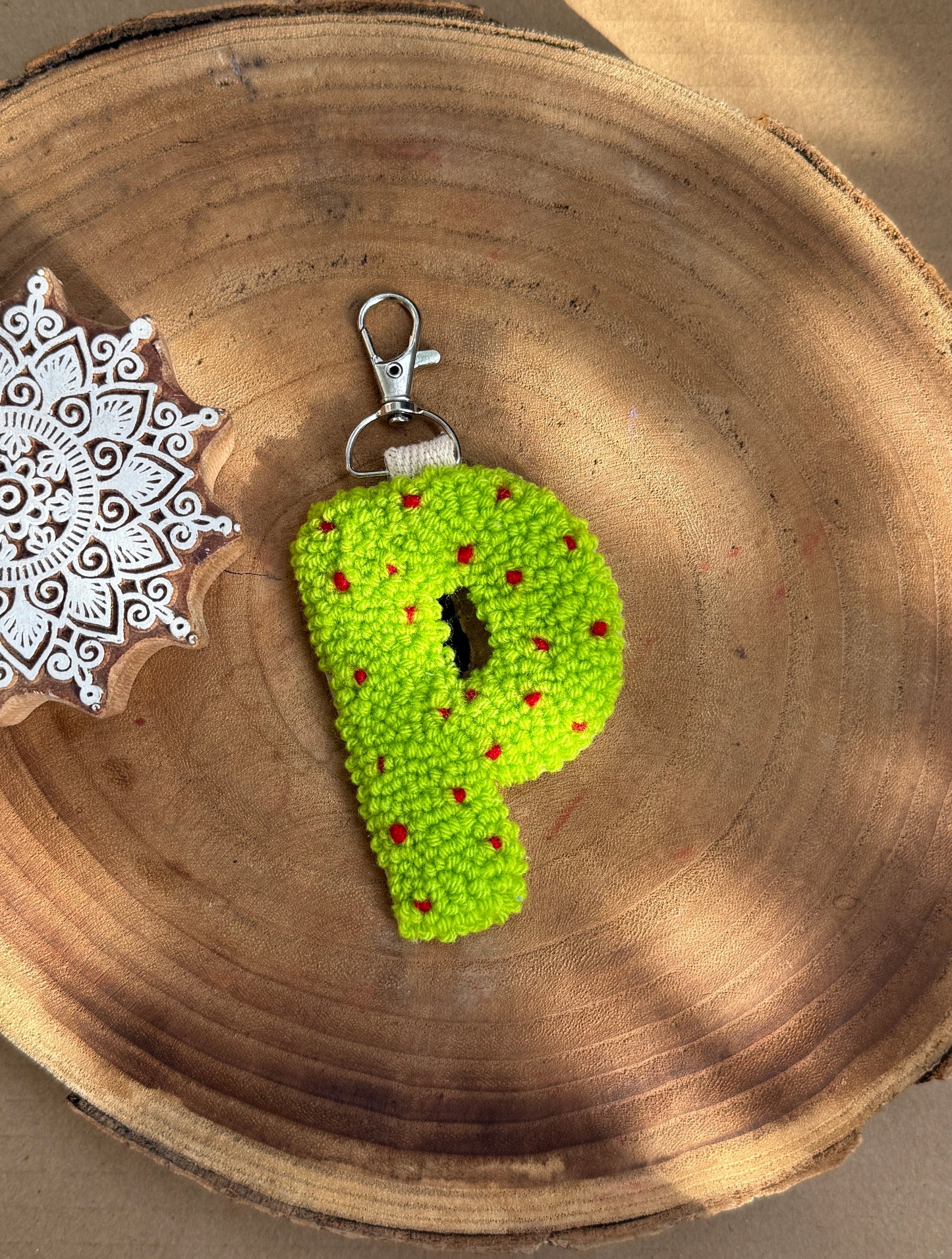 Alphabet Keychain – Letter P