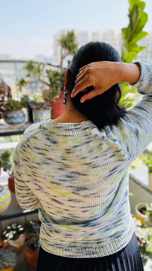 Song of the Hills Mercerised Cotton Pullover