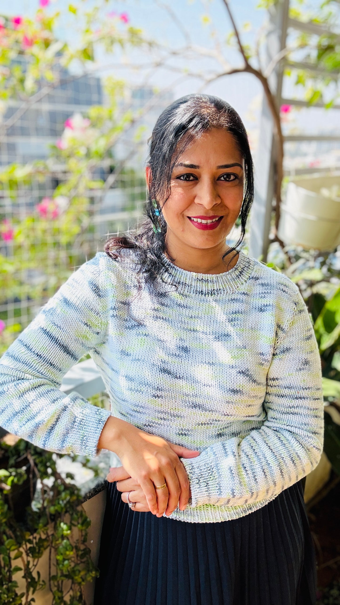 Song of the Hills Mercerised Cotton Pullover