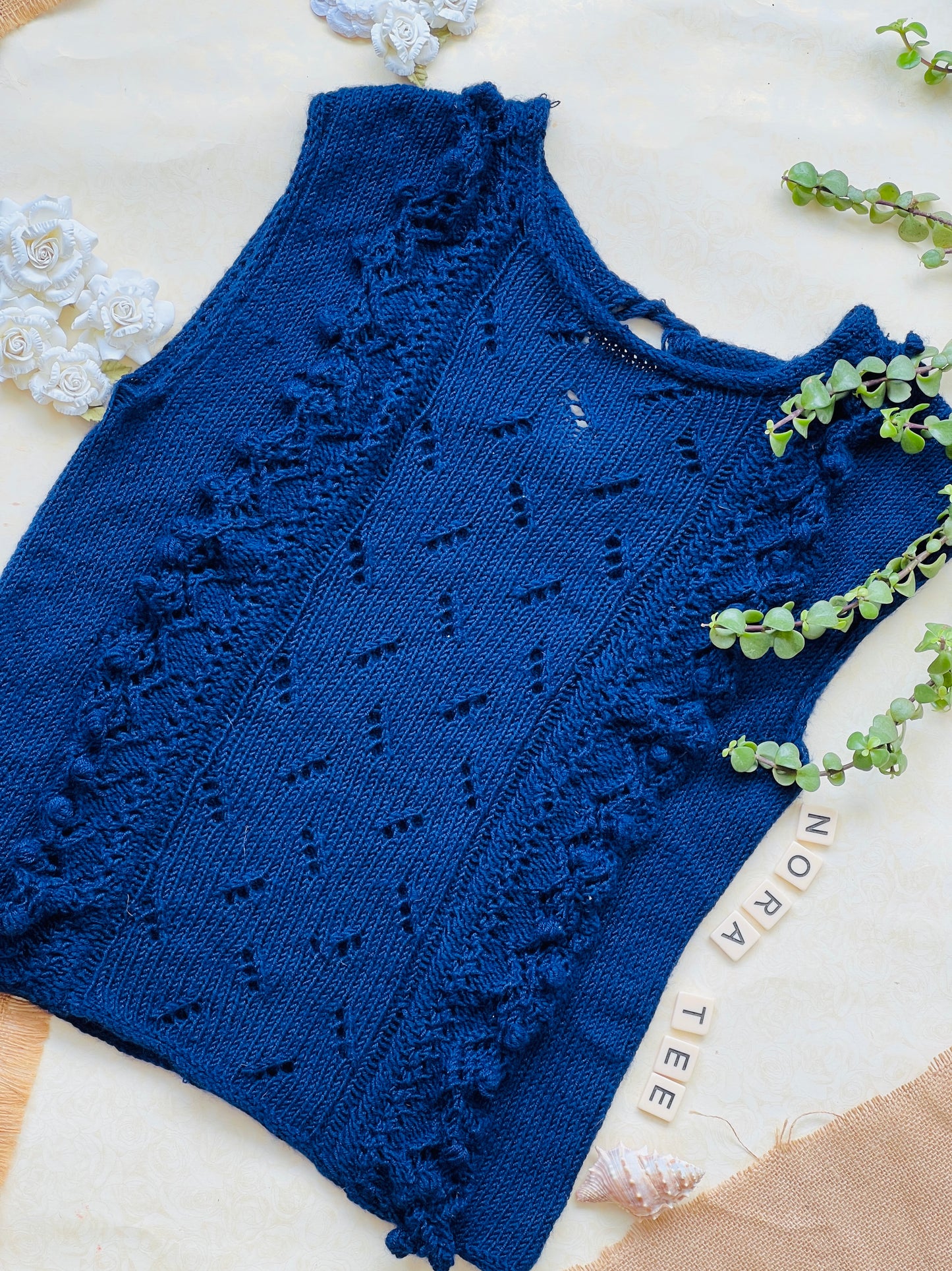Nora Lace Knit Tee