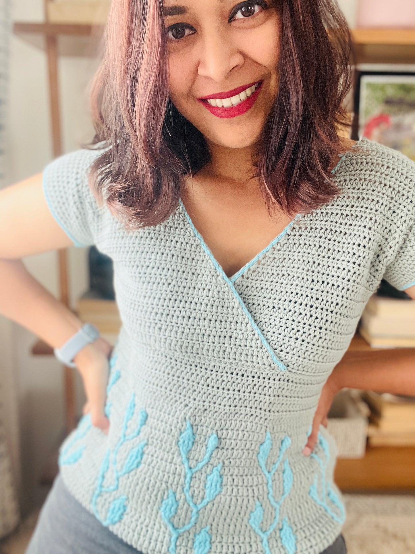Aviva Crochet Tee