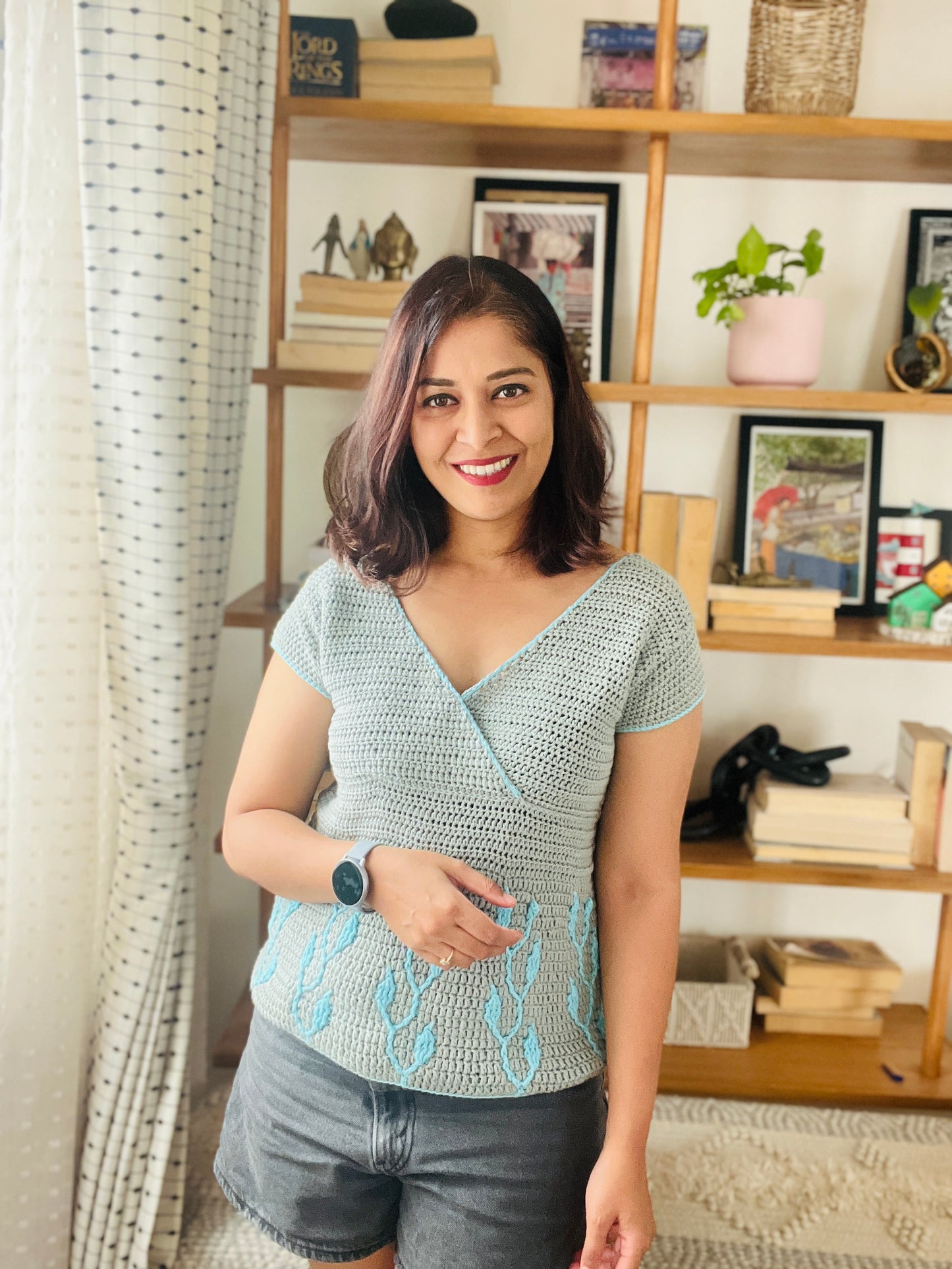 Aviva Crochet Tee