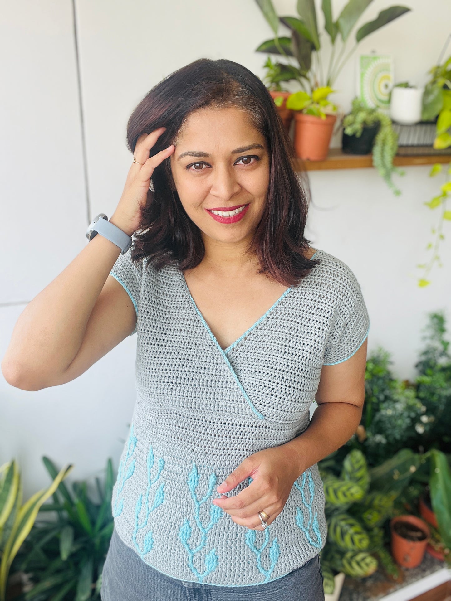 Aviva Crochet Tee