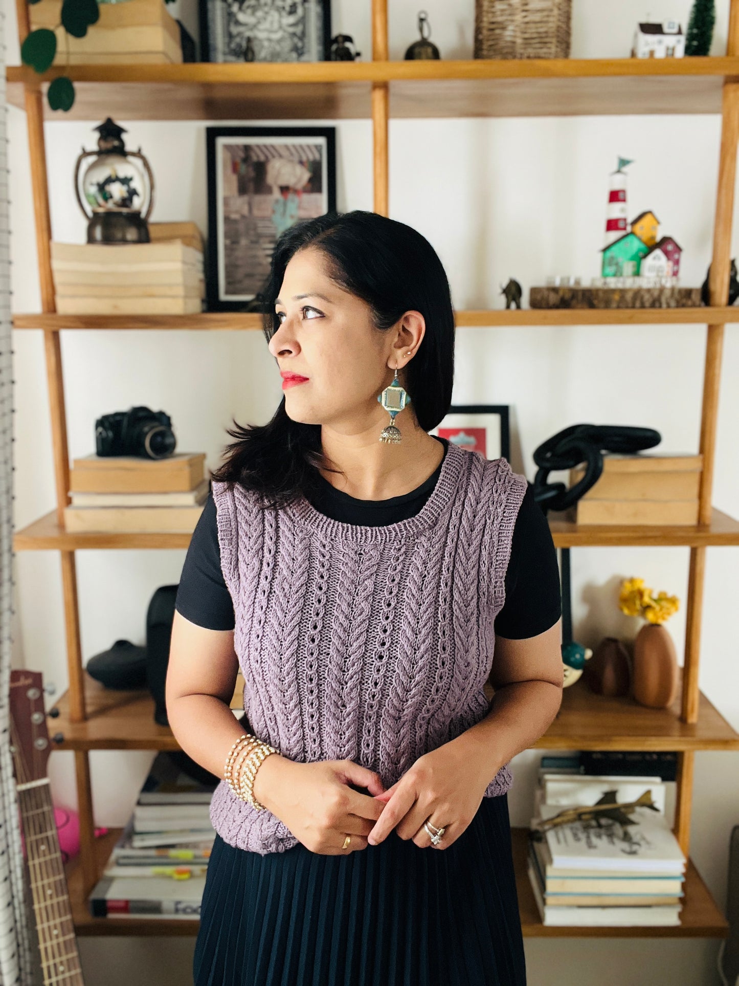 Mountain Laurel Knitted Vest/Top