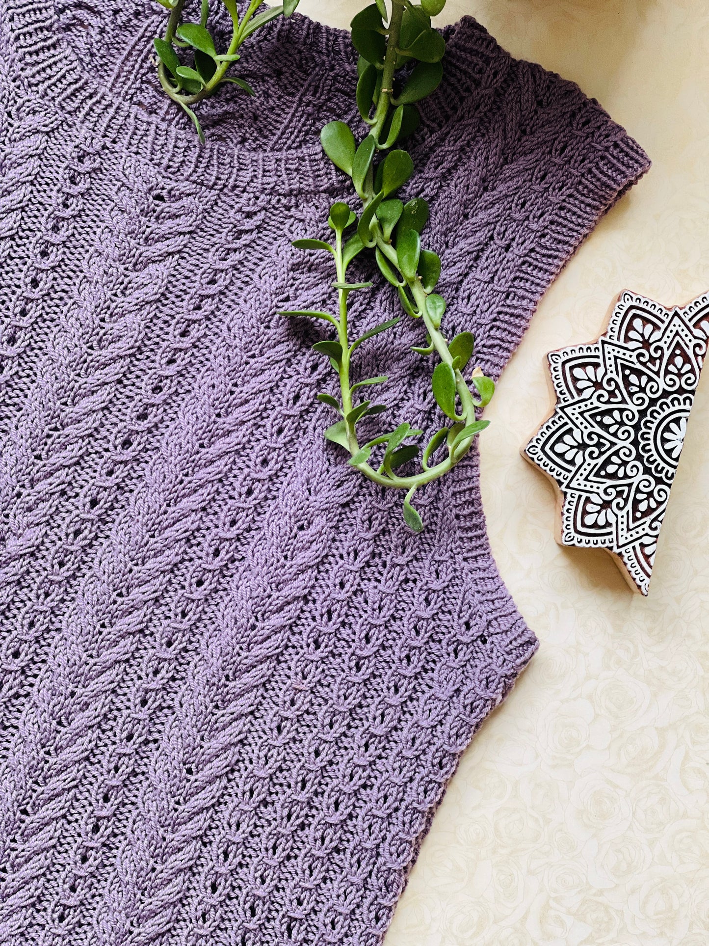 Mountain Laurel Knitted Vest/Top