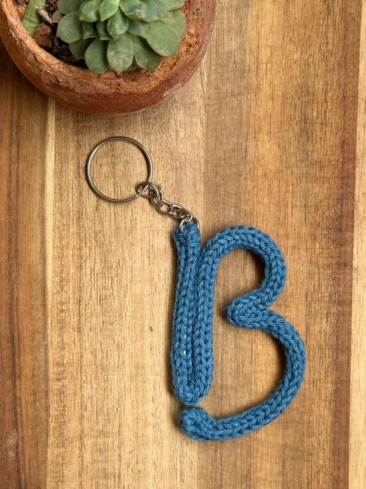 I-Cord Alphabet Keychain – Letter B