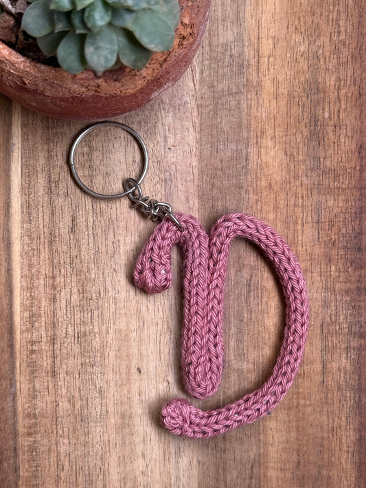 I-Cord Alphabet Keychain – Letter D
