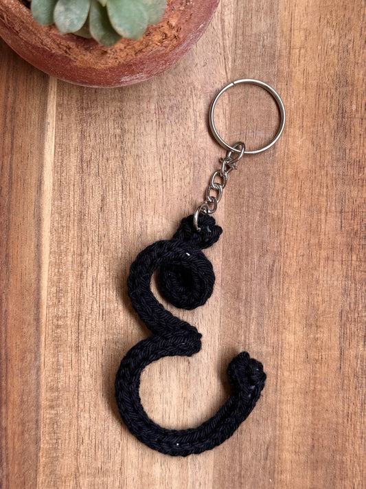 I-Cord Alphabet Keychain – Letter E