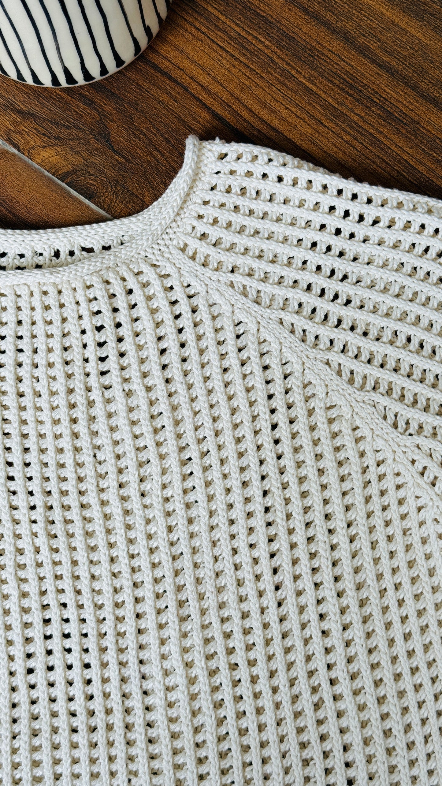 Alma Crochet Tee